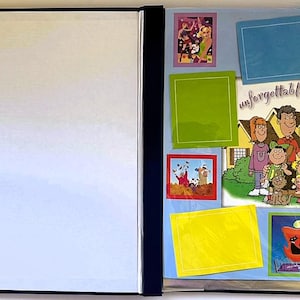 Family Memories Scrapbook Album: 12x12 Pre-Designed 3D Embellishments 20 Layout Pages