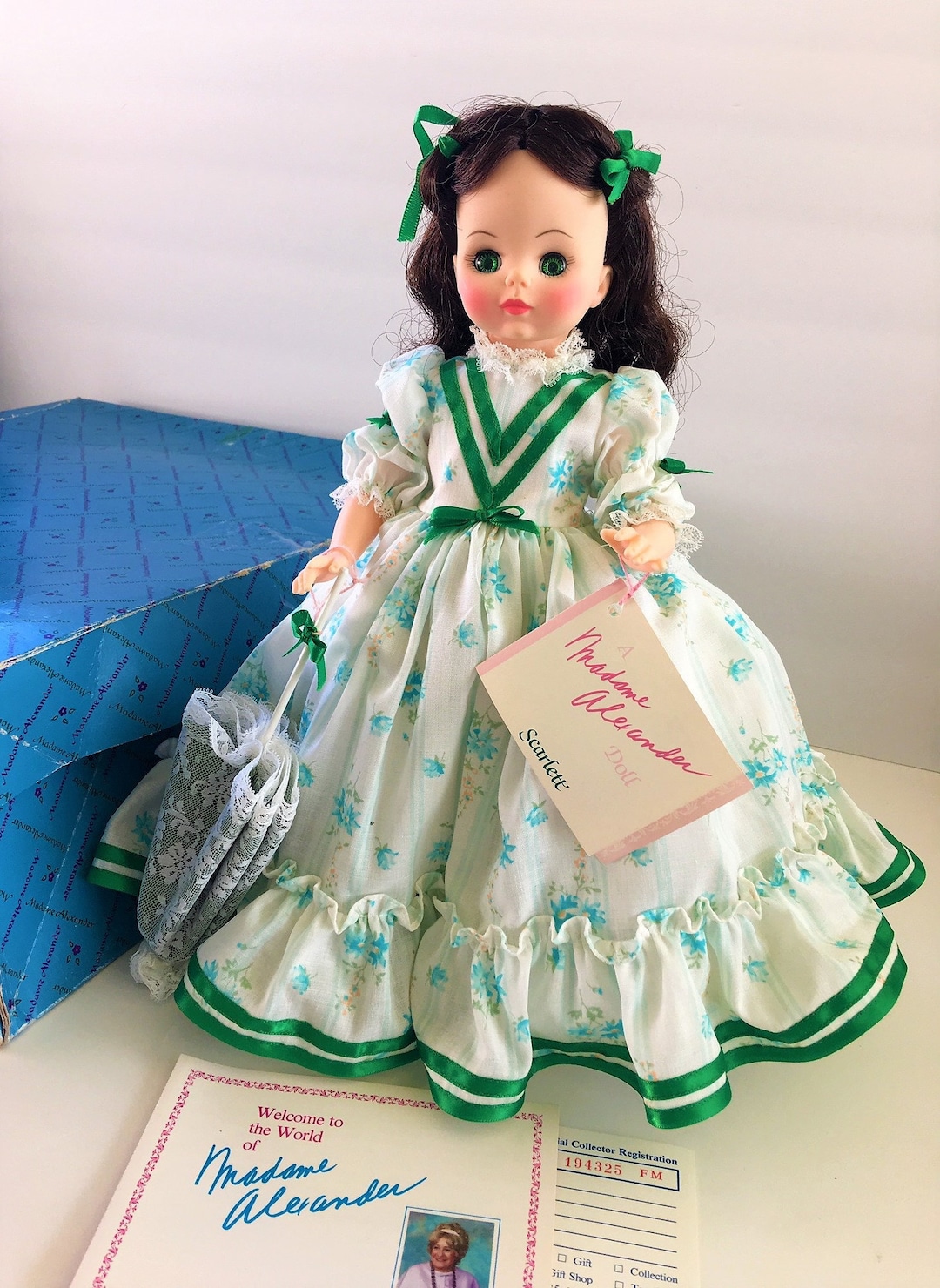Vintage Madame Alexander SCARLETT O'HARA 14 Doll Gone With the Wind