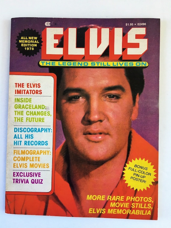 ELVIS the Legend Still Lives on Memorial Edition Magazine 