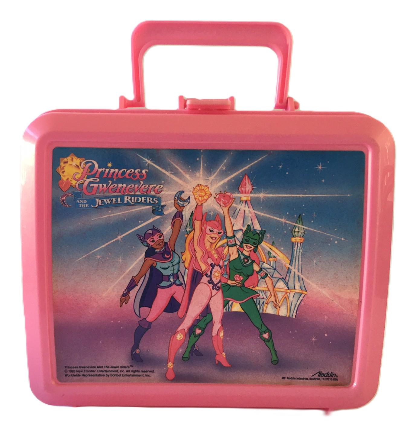 Vintage 1995 Princess Gwenevere Jewel Riders Lunchbox - Aladdin