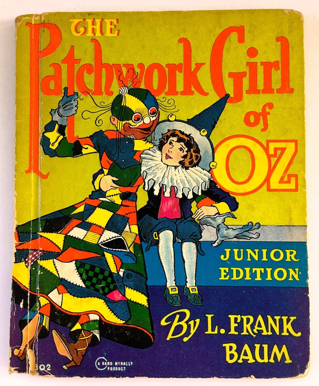 Vintage 1939 the Patchwork Girl of Oz Junior Edition Book Wizard of Oz ...