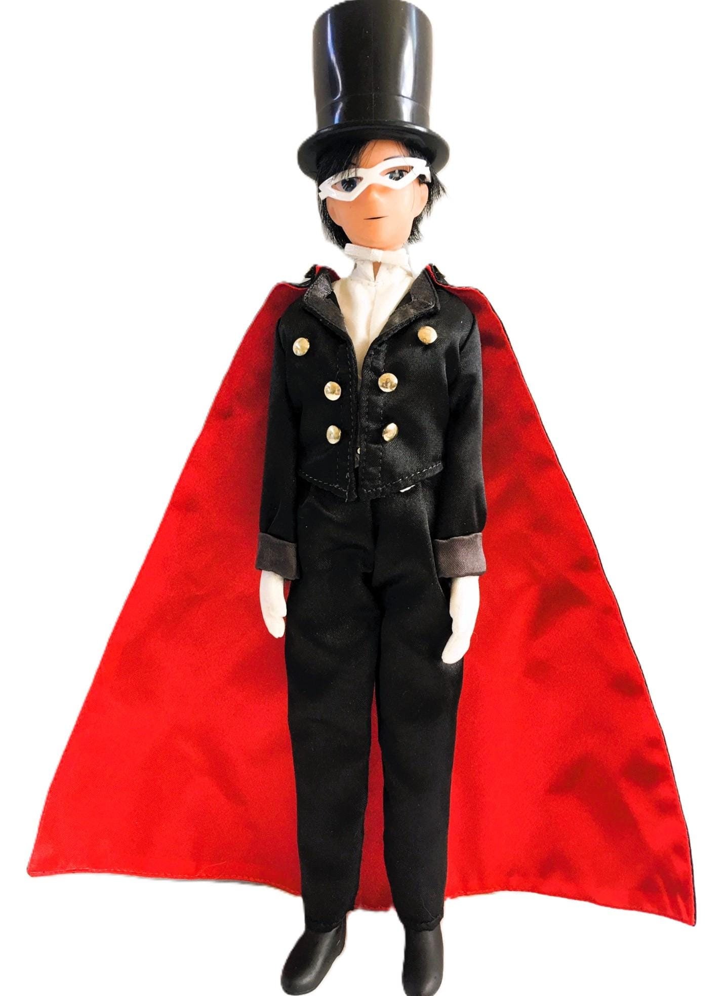 Vintage 2000 TUXEDO MASK 11.5 Sailor Moon Deluxe Adventure Doll With Black Top Hat Male Bandai Irwin Toy Poseable Figure Japan Anime EXC - Etsy Vintage 2000 TUXEDO MASK 11.5 Sailor Moon Deluxe Adventure Doll With Black Top Hat Male Bandai Irwin Toy Poseable Figure Japan Anime EXC - Etsy