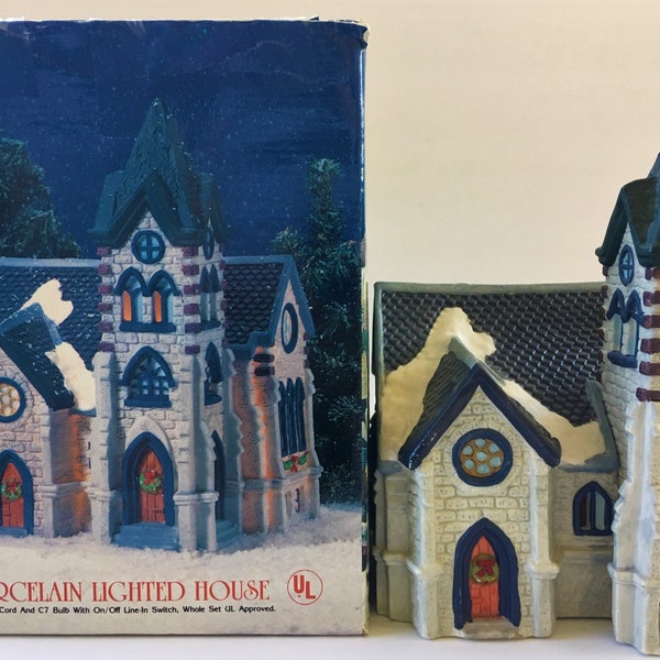 Dickens Christmas Village Houses Etsy