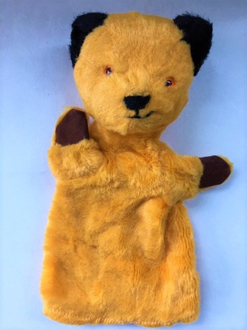 Vintage 1950's SOOTY BEAR Hand Puppet Chad Valley Toys | Etsy