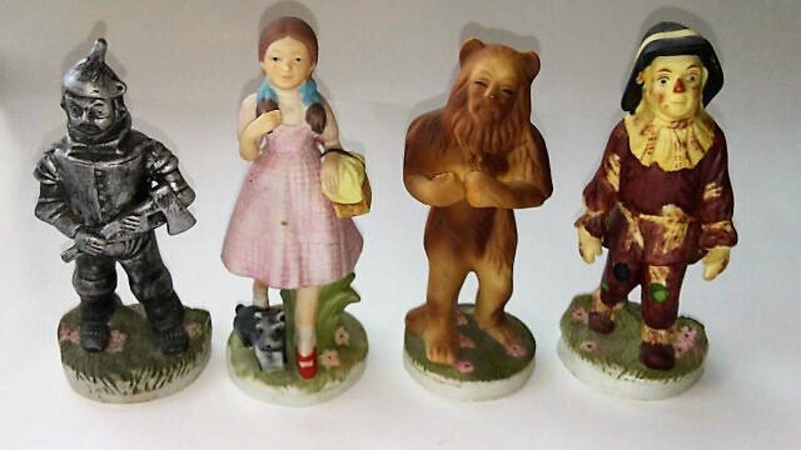 Vintage 1974 WIZARD of OZ Collectible Seymour Mann Figurines Etsy