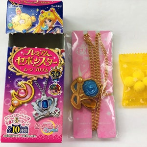TUXEDO MASK Charm Premium Pendant Necklace ~ Official Sailor Moon Sebon Star Candy Japan Anime ~ NEW Condition w/ Box & Candy Pack ~