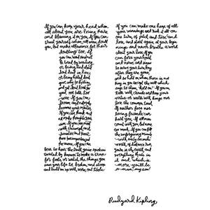 Art Print If Gedicht Rudyard Kipling Digitale Download Printable