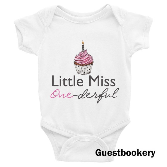 Little Miss Onederful Onesie Miss Onederful Onsie First Etsy