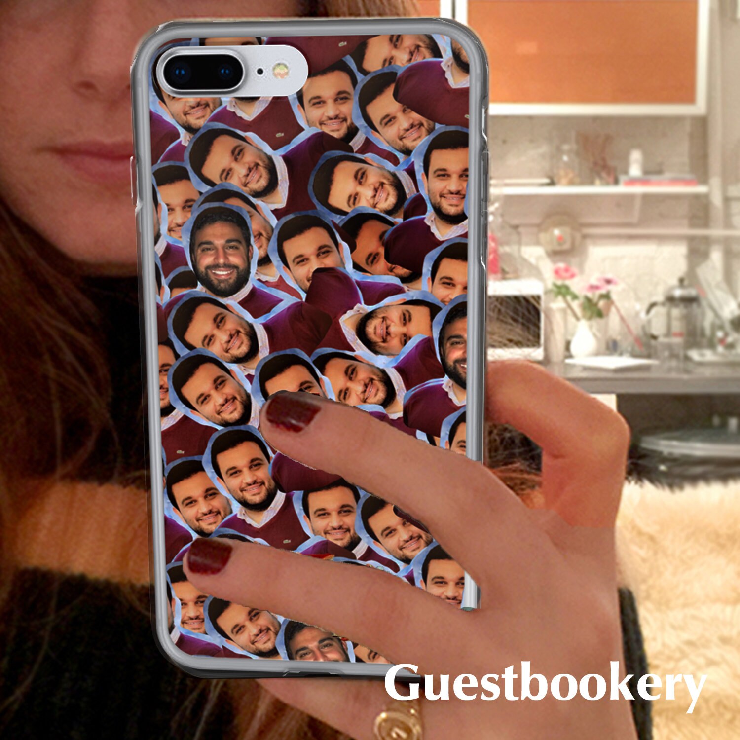 Faces Phone Case Custom Face Funny Phone Case Custom Etsy