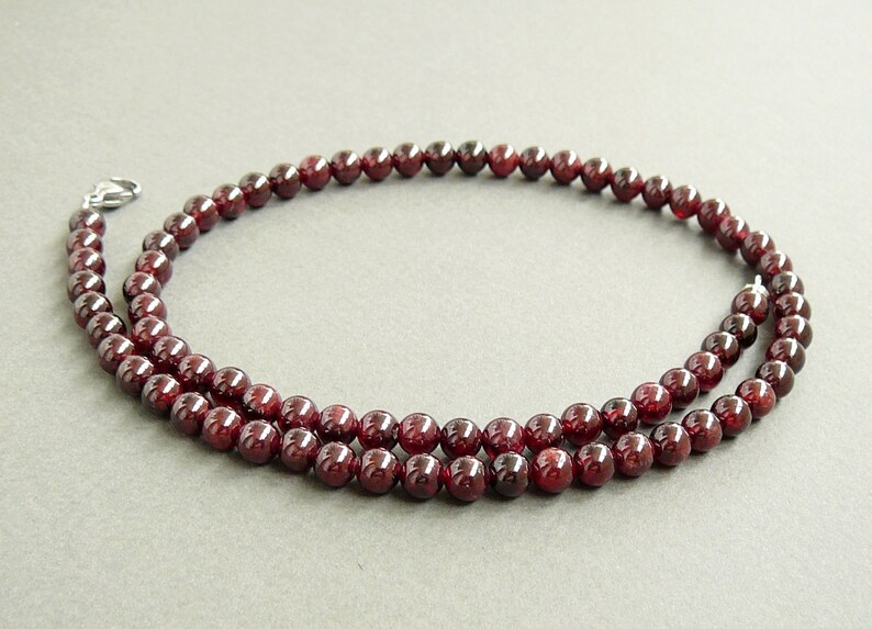 Necklace 6mm Genuine Beaded Necklace for Man Etsy Australia
