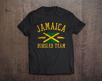 JAMAICA mens T-Shirt all sizes available cool funny jamaican bobsled team olympic flag sport runnings vintage tee UG497