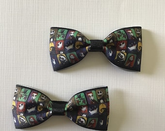 Nightmare Before Christmas Hair Bow Pair