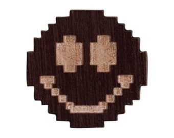 Smilez Laser Cut Lapel Pin