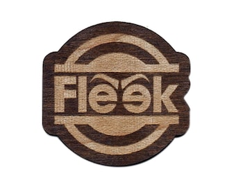Fleek Laser Cut Lapel Pin