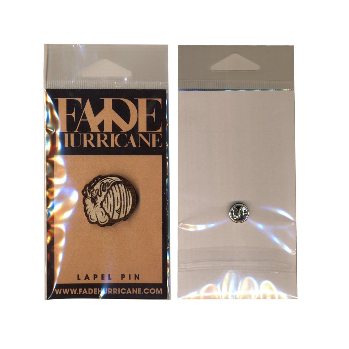 Wave Laser Cut Lapel Pin - Etsy