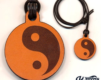 Laser Cut | Yin Yang Necklace / Keychain