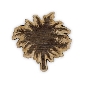 Palm Tree Laser Cut Lapel Pin