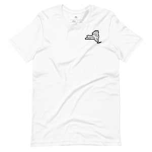 New York State Unisex T-Shirt - State of New York Tee Shirt for Men and Women - Unique Souvenir Gift for Travelers and Locals