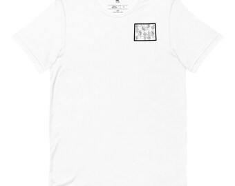 Wyoming State Unisex T-Shirt - State of Wyoming Tee Shirt for Men and Women - Unique Souvenir Gift for Travelers and Locals