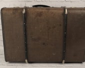 Big Vintage suitcase, shabby suitcase, shabby old suitcase, suitcase