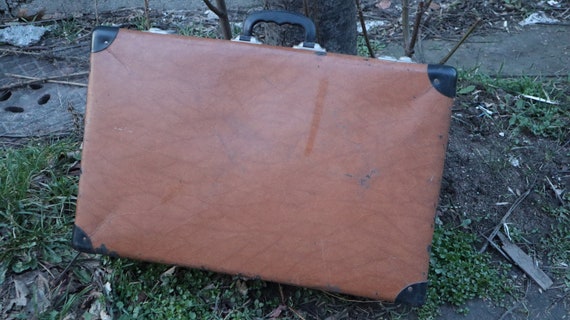 Black Traveling Luggage Suitcase, Vintage suitcase