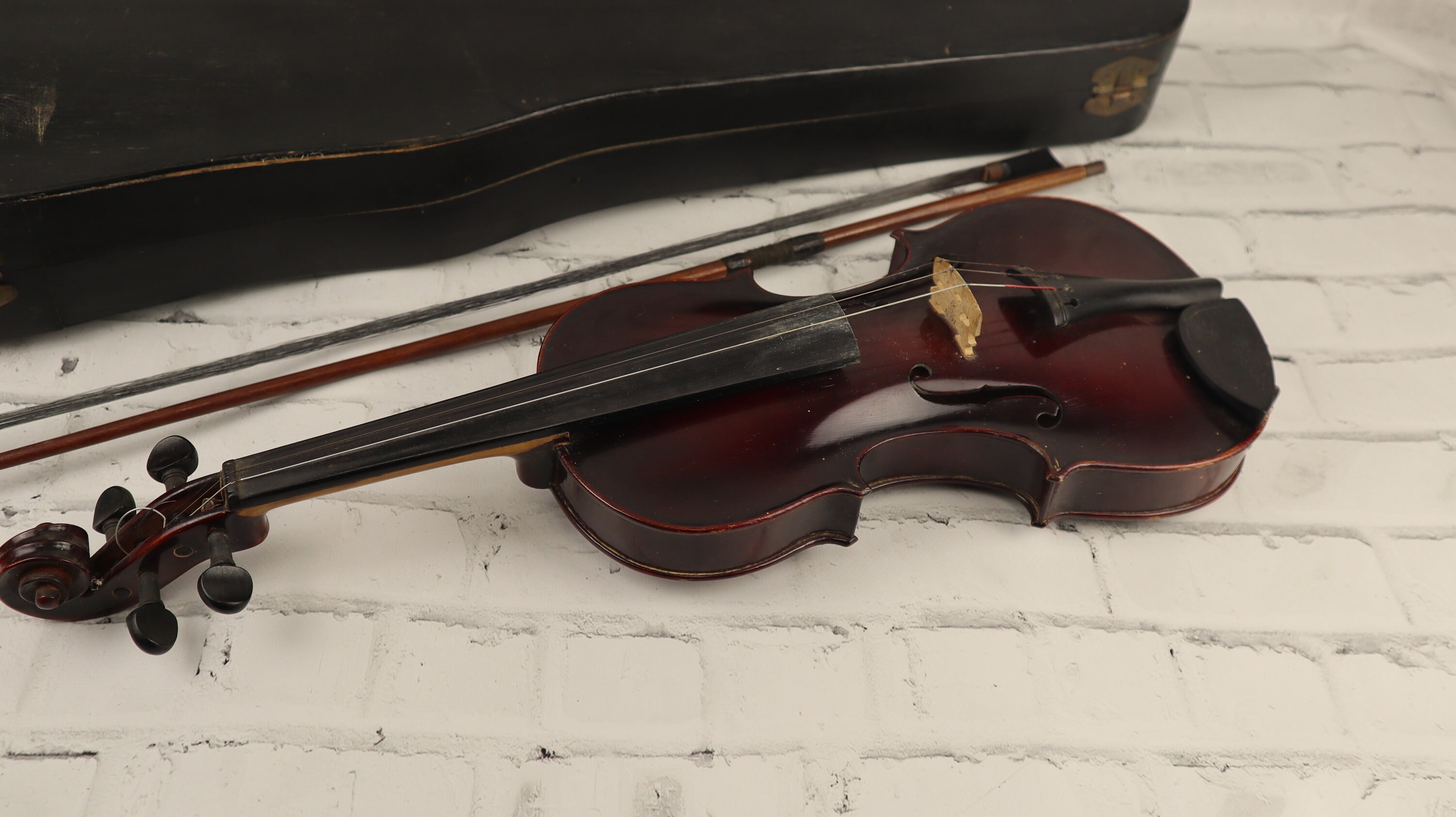 had Måne brugervejledning Old Vintage Musical Instrument Vintage European Violin by - Etsy