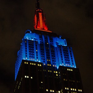 Empire State Building At Night