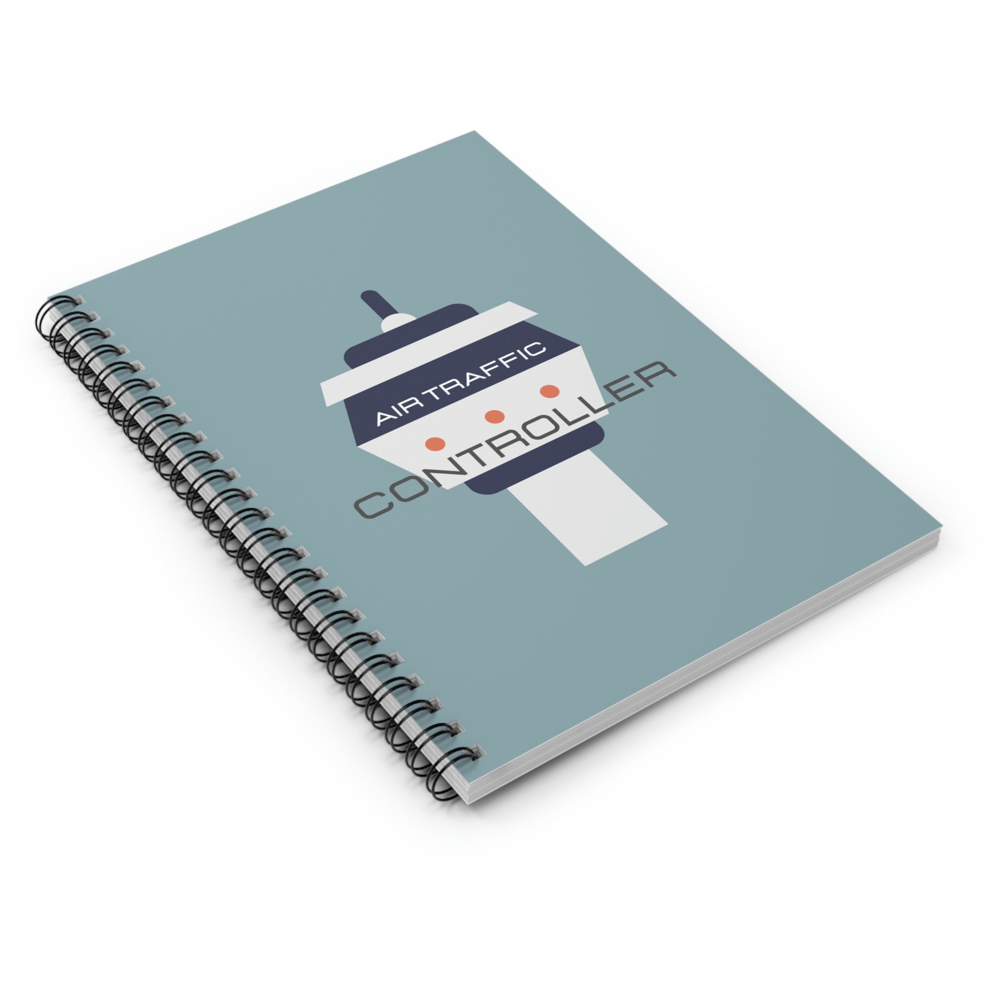 Air Traffic Controller Spiral Notebook | Gift for Pilot | Airport ...