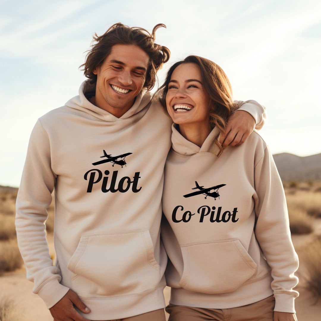 Sweat à Capuche Aviation - Planeur Thermique - Pour Pilotes Et Passionnés