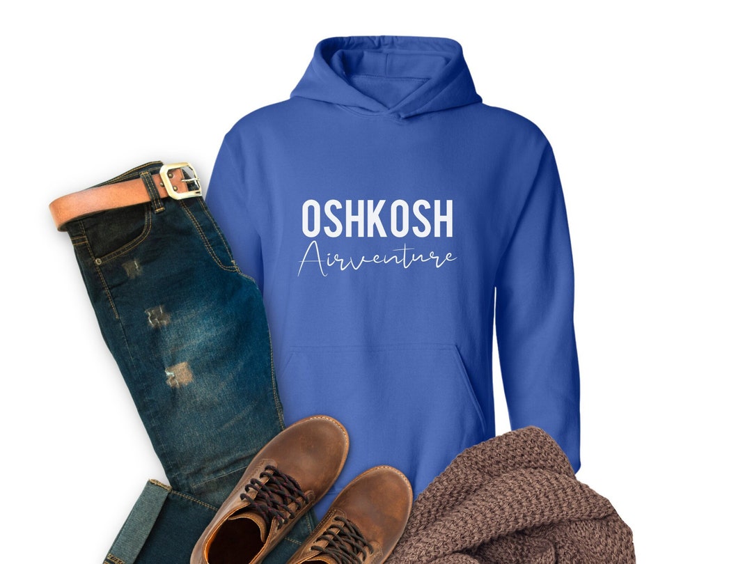 Felpa con cappuccio Oshkosh Airventure 2025 Felpa da pilota