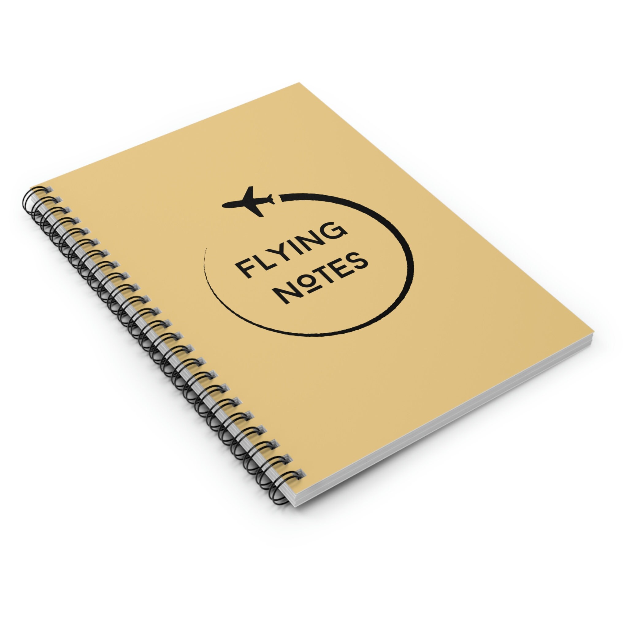 Fly Notebook Flying Notes Spiral Notebook | Pilot Notebook | Gift for Student Pilot ...