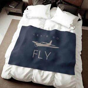 Pilot Theme Blanket Etsy