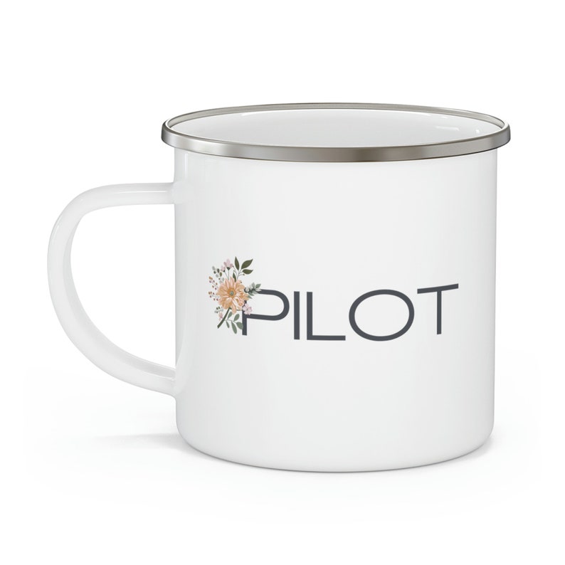 74SIERRA Pilot Enamel Mug