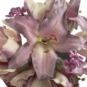 20 Latex Magnolia & Lily Flower Bunch 1 image 2