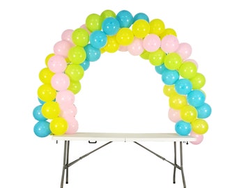 Tabletop Balloon Arch 8'x5 - For Table Decoration, Events