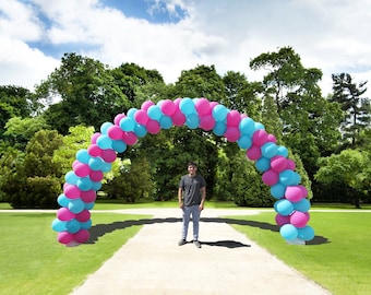 8 1/2 Ft Real Sized Decoration Balloon Arch - Balloons Optional