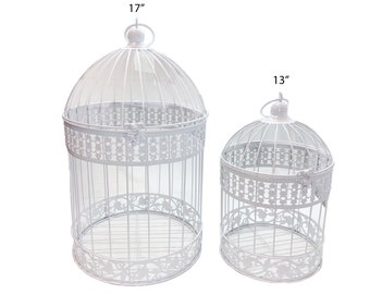 Wire Bird Cage - LARGE - Set of 2 different sizes (1) - Free Shipping!