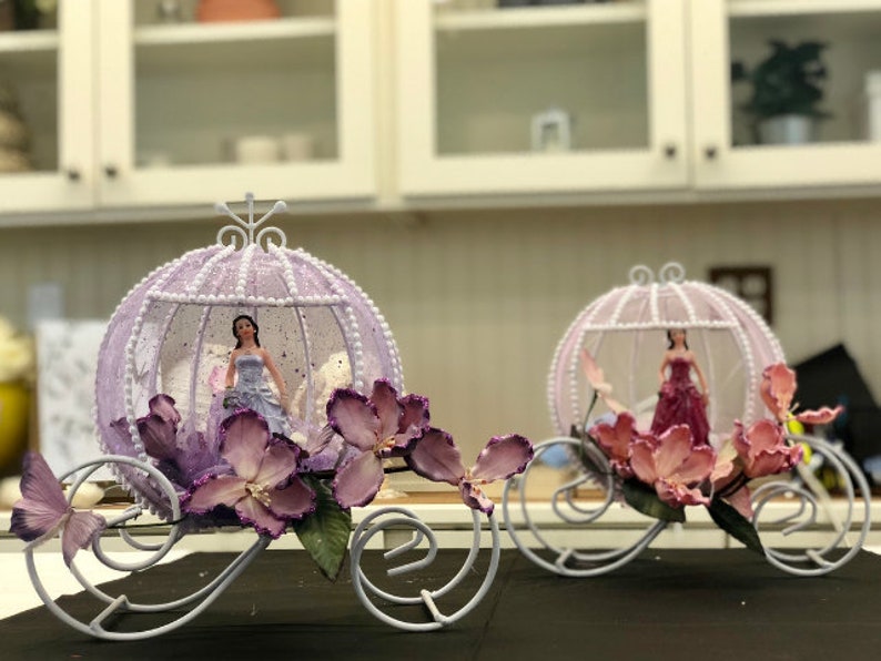 Cinderella Coach Thick Wire 1 For Event Decorating and Centerpieces image 8