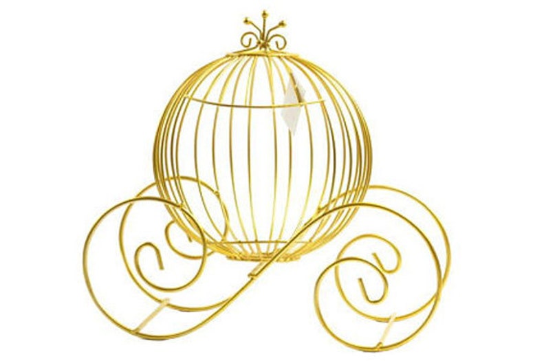 Cinderella Coach Thick Wire 1 For Event Decorating and Centerpieces image 1