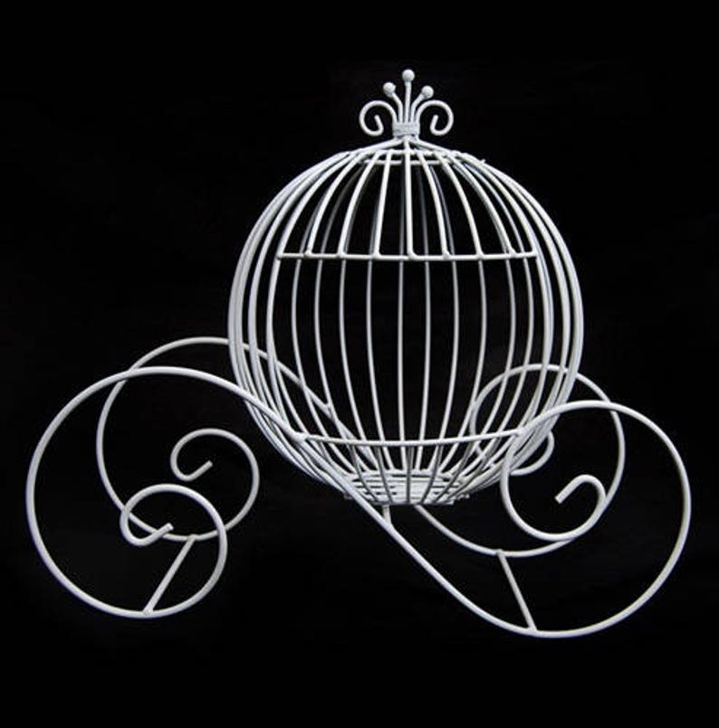 Cinderella Coach Thick Wire 1 For Event Decorating and Centerpieces image 6