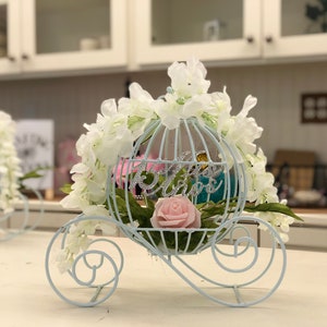 Cinderella Coach Thick Wire 1 For Event Decorating and Centerpieces image 7