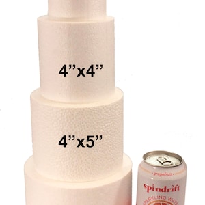 4&quot; Thick Dummy cake SETS - Available in different Widths and Quantities