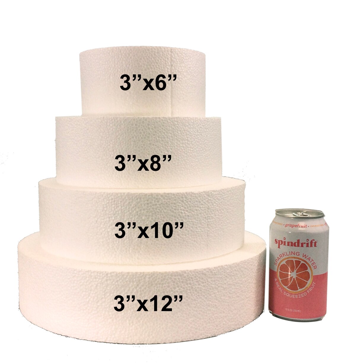 3 Thick Dummy Cake SETS Available in Different Widths Etsy
