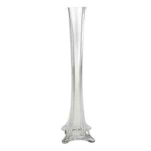 Eiffel Tower Glass Vases (For centerpieces and Floral Arrangements) - 1 Dozen Vases (12)