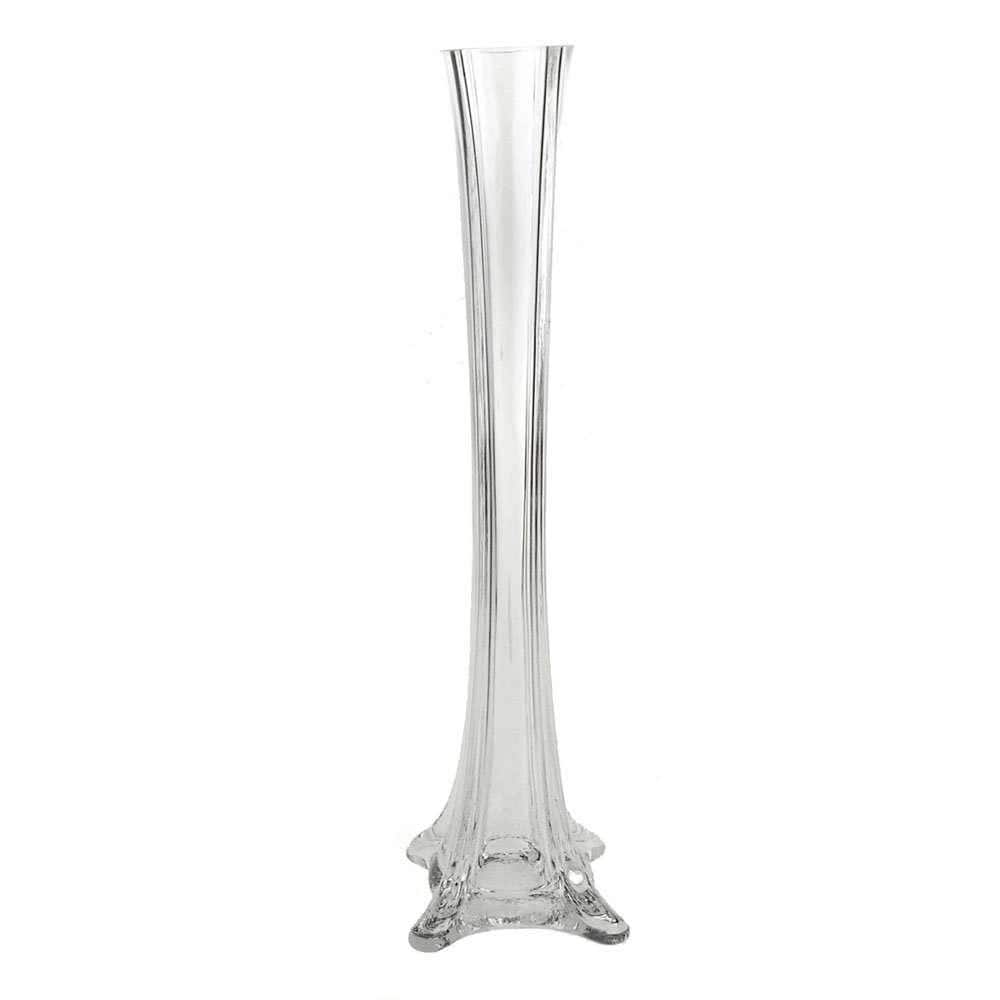 Black Eiffel Tower Glass Vase  Buy Elegant Christmas Centerpieces