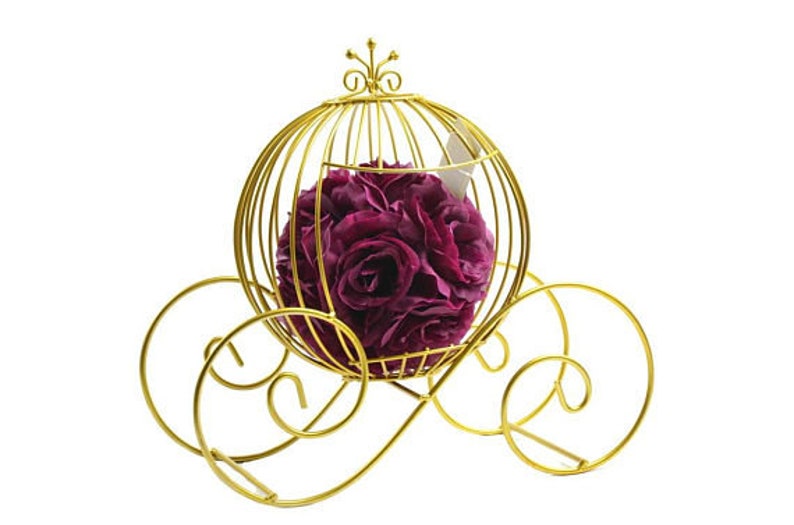 Cinderella Coach Thick Wire 1 For Event Decorating and Centerpieces image 3