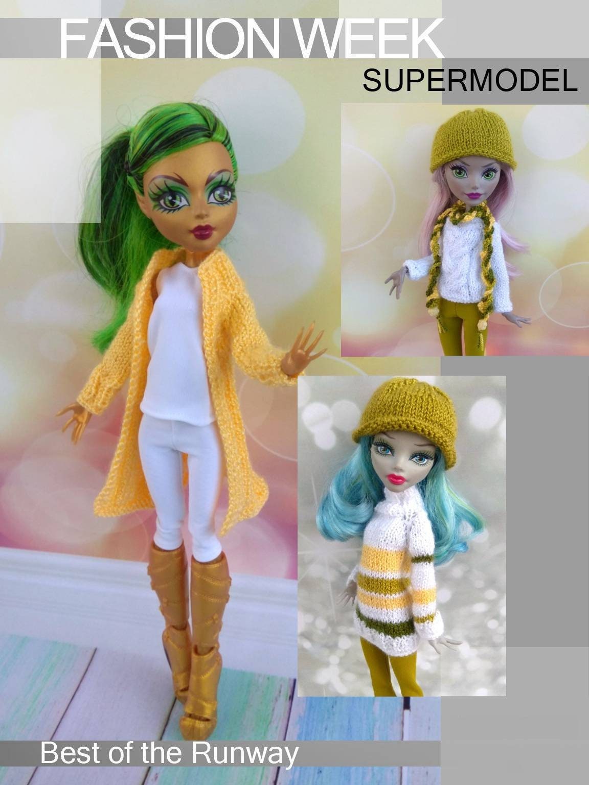 Monster High Large set of doll clothes Big pack 10pieces Etsy