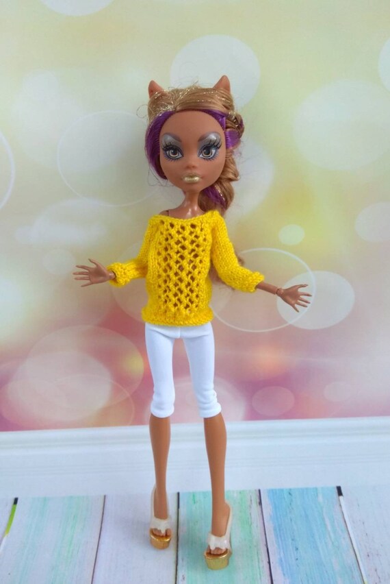 yellow monster high doll
