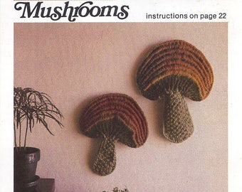 Macrame Mushroom PATTERN PDF download