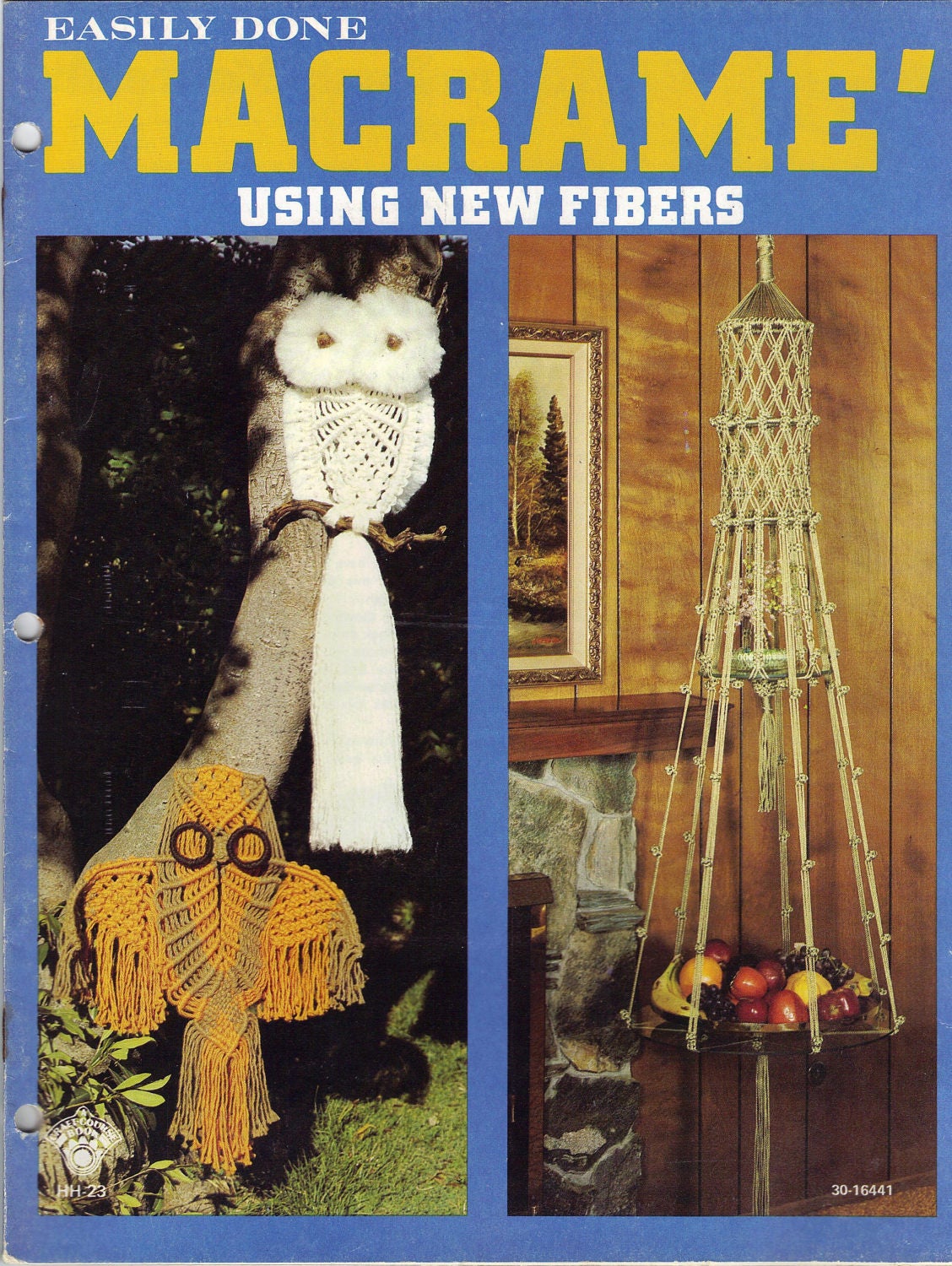 Macrame Owl PATTERN PDF Download - Etsy